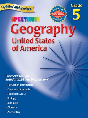 cover image of Geography, Grade 5